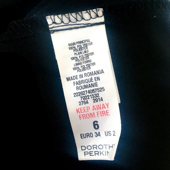 Black Floral Cap Sleeve Dress - Picture 5 of 5